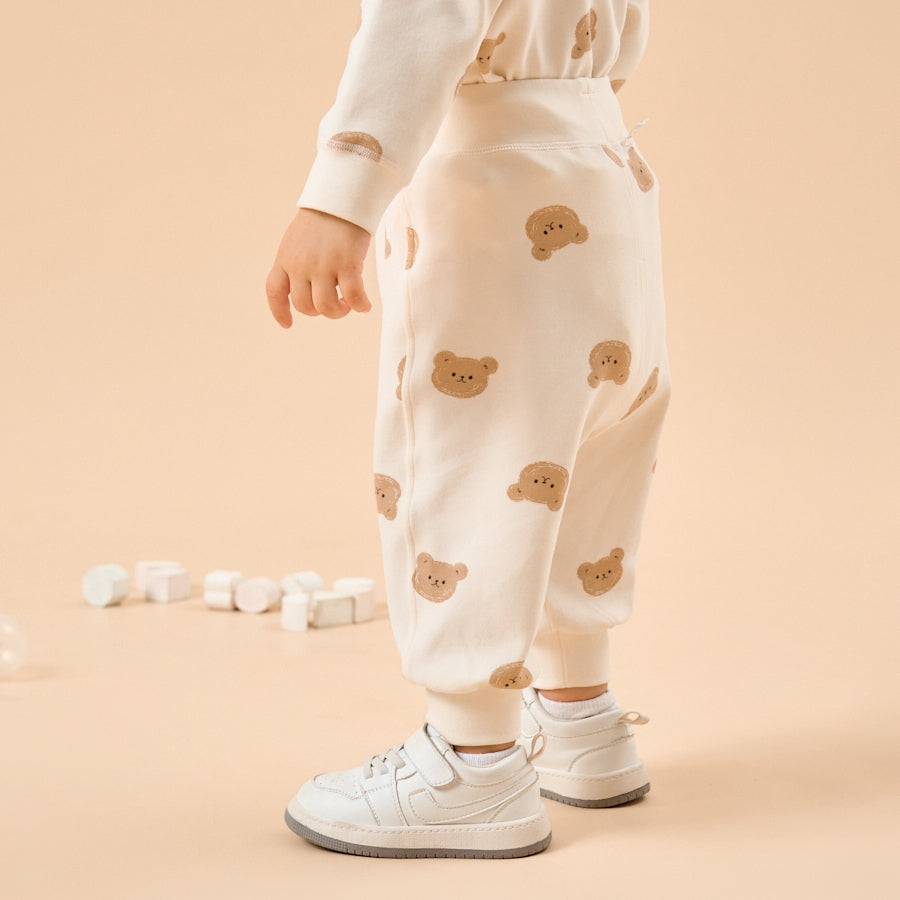 Super Soft TENCEL Modal Joggers - Bear - back view