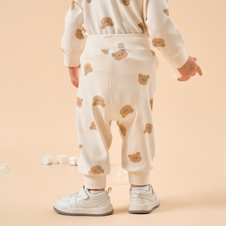 Super Soft TENCEL Modal Joggers - Bear - detail view