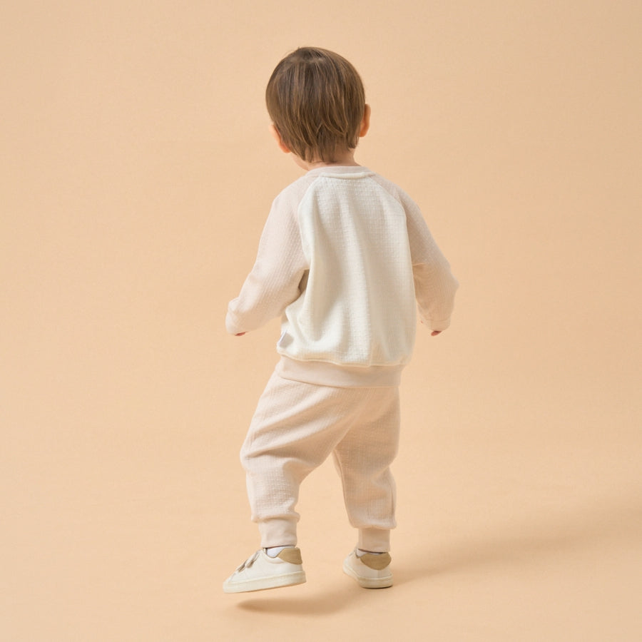 Super Soft TENCEL Modal Joggers - Light Brown - lifestyle view