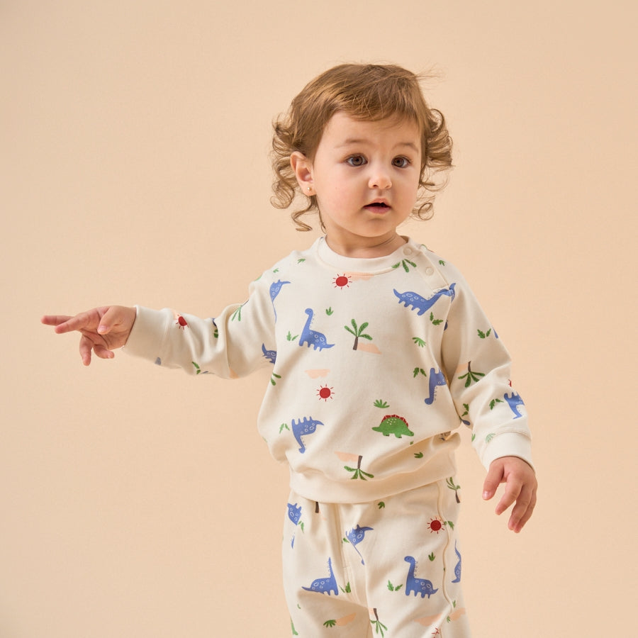 Super Soft TENCEL Modal Pullover - Dinosaur