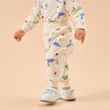 Super Soft TENCEL Modal Joggers - Dinosaur - close-up view