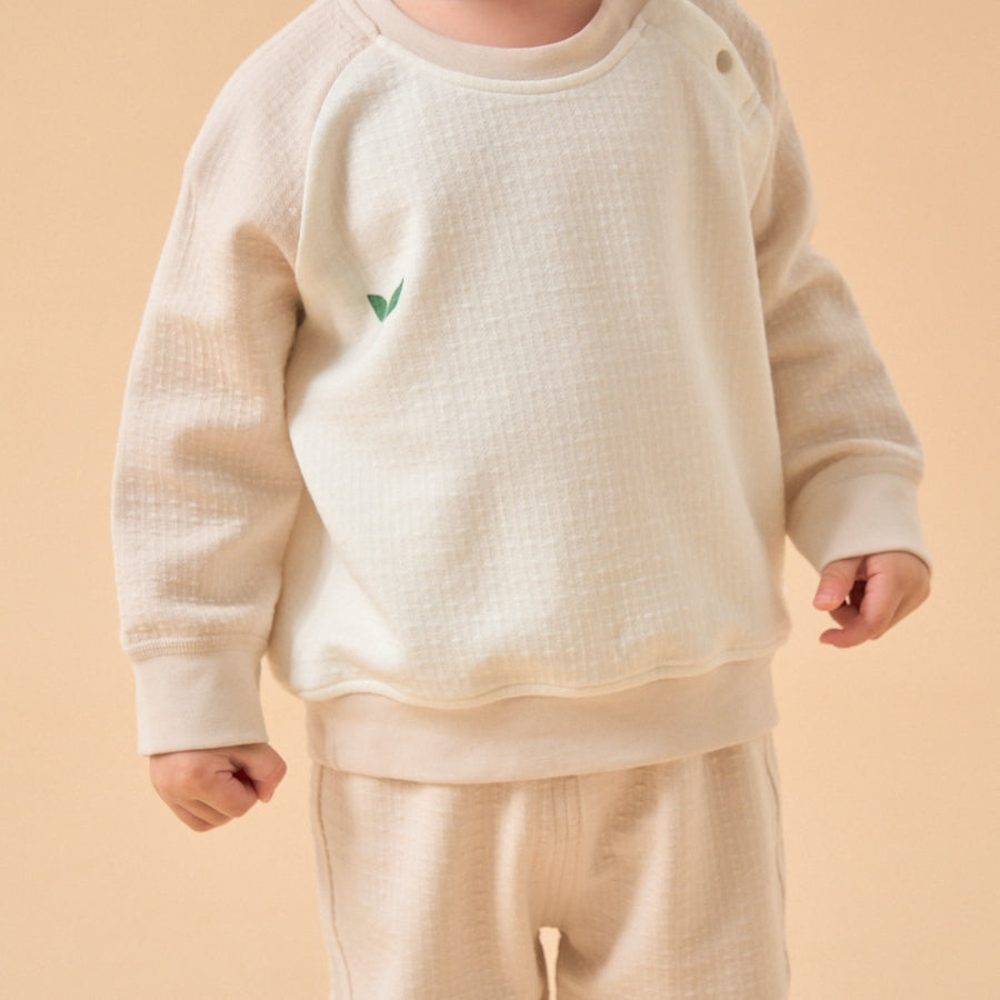 Super Soft TENCEL Modal Pullover - Light Brown - lifestyle view