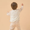 Super Soft TENCEL Modal Pullover - Light Brown - detail view