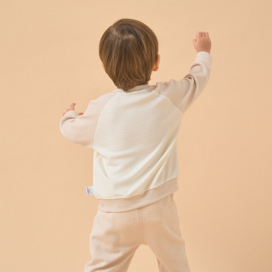 Super Soft TENCEL Modal Pullover - Light Brown - detail view