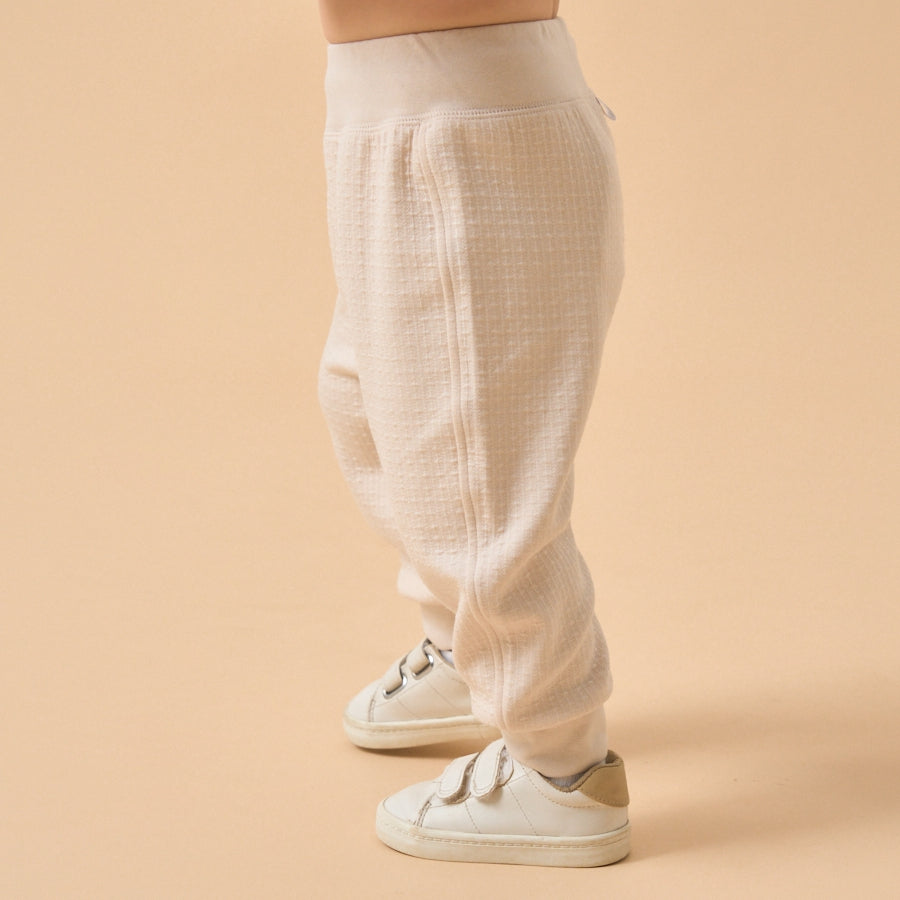 Super Soft TENCEL Modal Joggers - Light Brown - back view