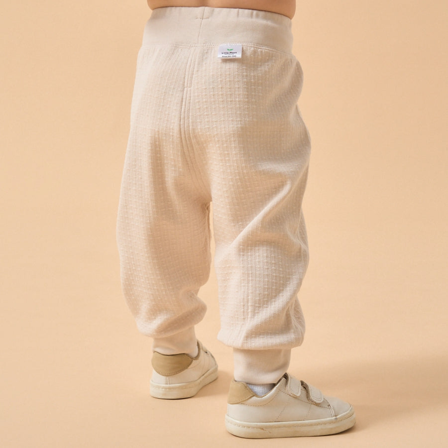 Super Soft TENCEL Modal Joggers - Light Brown - detail view