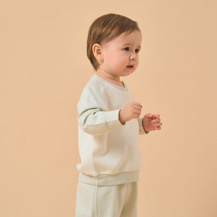 Super Soft TENCEL Modal Pullover - Green - back view