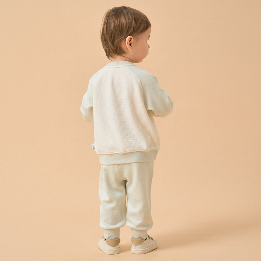 Super Soft TENCEL Modal Joggers - Green - close-up view