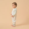 Silky Soft TENCEL Modal Sleep & Play Pajama - Green - lifestyle view