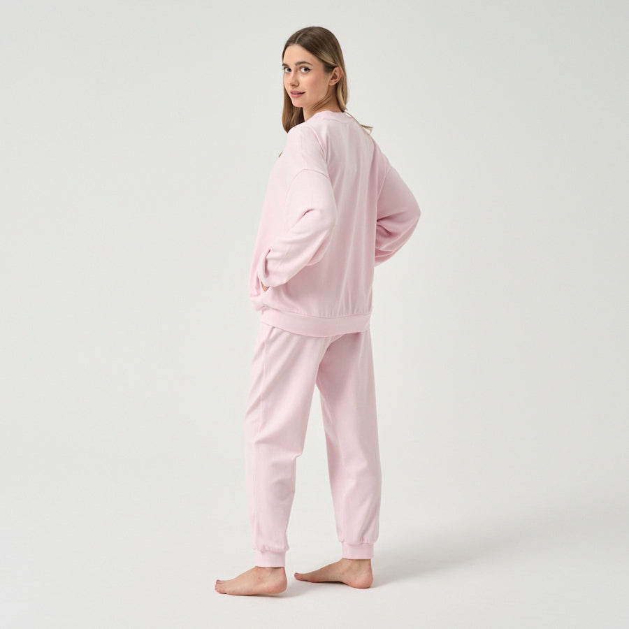 Women’s Cozy Lounge Hoodie & Sweatpants Set - detail view