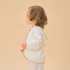 Silky Soft TENCEL Modal Light Coat - White Panda - lifestyle view