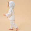 Silky Soft TENCEL Modal Light Coat - White Panda - back view