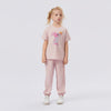 Girls' Short Sleeve TENCEL™ Modal T-Shirt  -  Pink