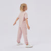 Girls' TENCEL™ Modal 2pc Rabbit T-Shirt & Pants Set - Pink