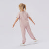 Girls' TENCEL™ Modal 2pc Rabbit T-Shirt & Pants Set - Pink