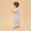 Little Plant Baby Sleep Sack 2-Way Zip Pima Cotton Sleepwear - detail view