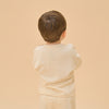 Little Plant Super Soft TENCEL Modal & Organic Cotton 2-Piece Pullover & Pants Set - Astronaut - close-up view