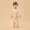 Little Plant Super Soft TENCEL Modal & Organic Cotton 2-Piece Pullover & Pants Set - Astronaut