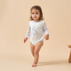 Silky Soft TENCEL Modal Long Sleeve Bodysuit - Cute Bunny
