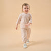 Super Soft TENCEL Modal Pull Over - Pink Bear - lifestyle view