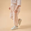 Super Soft TENCEL Modal Pull-On Pant - Pink Bear - detail view