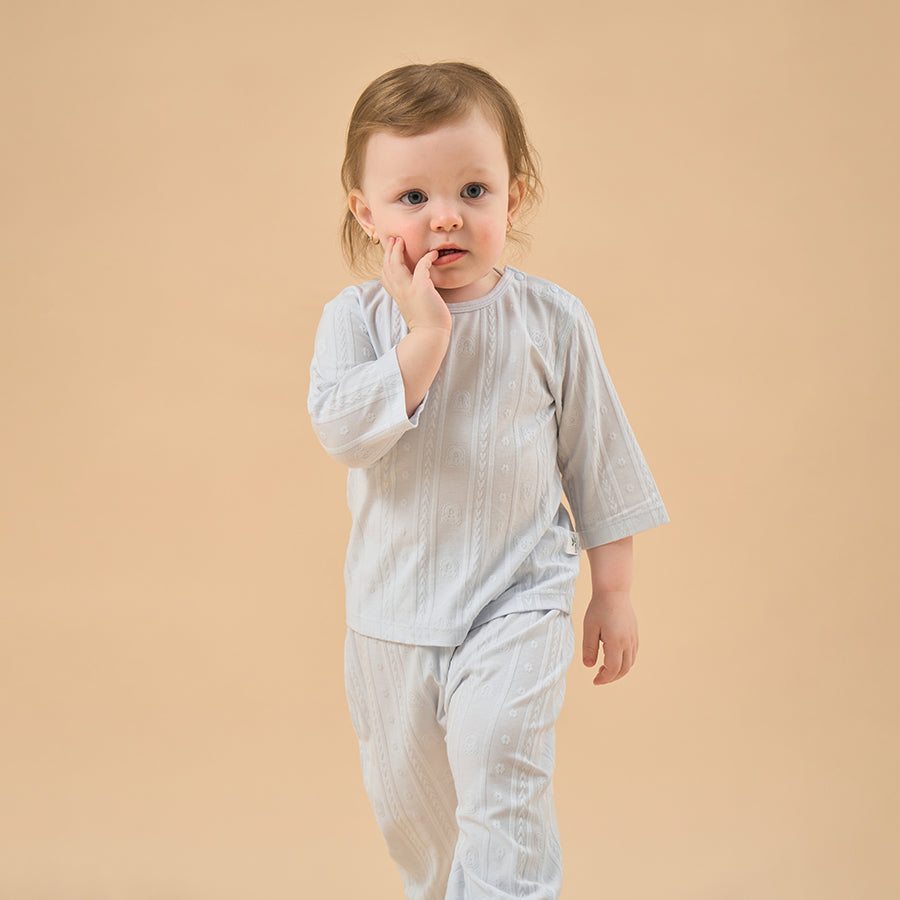 Super Soft TENCEL Modal Pull Over - Blue Bear