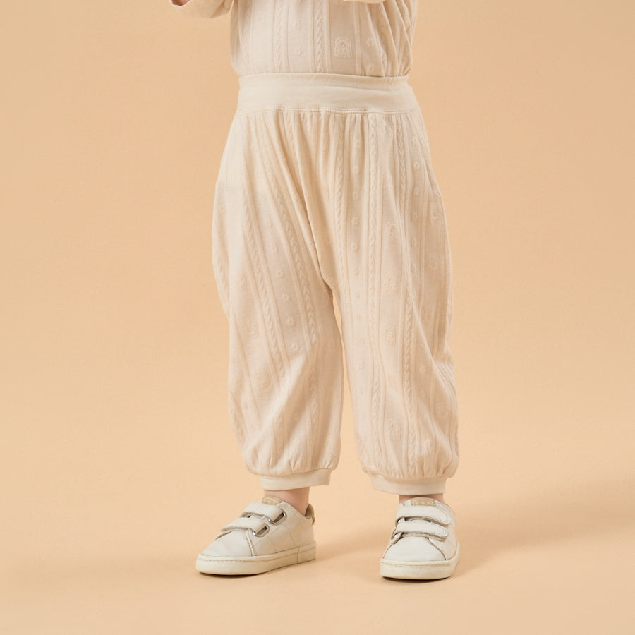Super Soft TENCEL Modal Pull-On Pant - Light Brown Bear - back view
