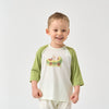 Little Plant Toddler TENCEL Modal 3/4 Sleeve Pullover - Green