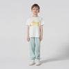Boys' TENCEL™ Modal 2pc Cat T-Shirt & Pants Set - White