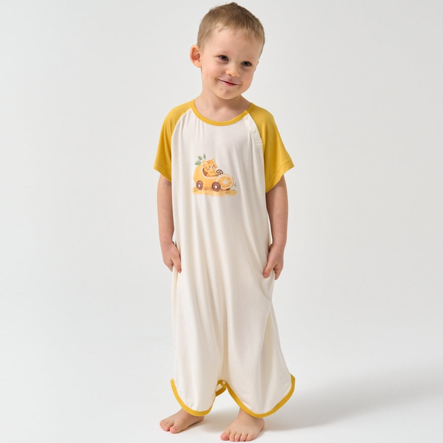 Little Plant Super Soft TENCEL Modal Robe -Yellow