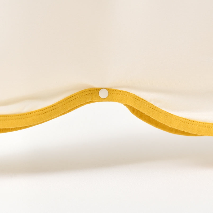 Little Plant Super Soft TENCEL Modal Robe -Yellow - lifestyle view