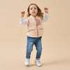 Premium White Duck Down Vest——Pink - alternate view