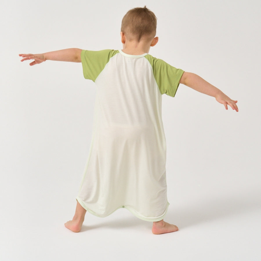 Little Plant Super Soft TENCEL Modal Robe -Green - alternate view