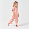 Little Plant Super Soft TENCEL Modal & Organic Cotton Romper- Pink - lifestyle view