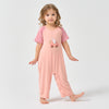 Little Plant Super Soft TENCEL Modal & Organic Cotton Romper- Pink - detail view