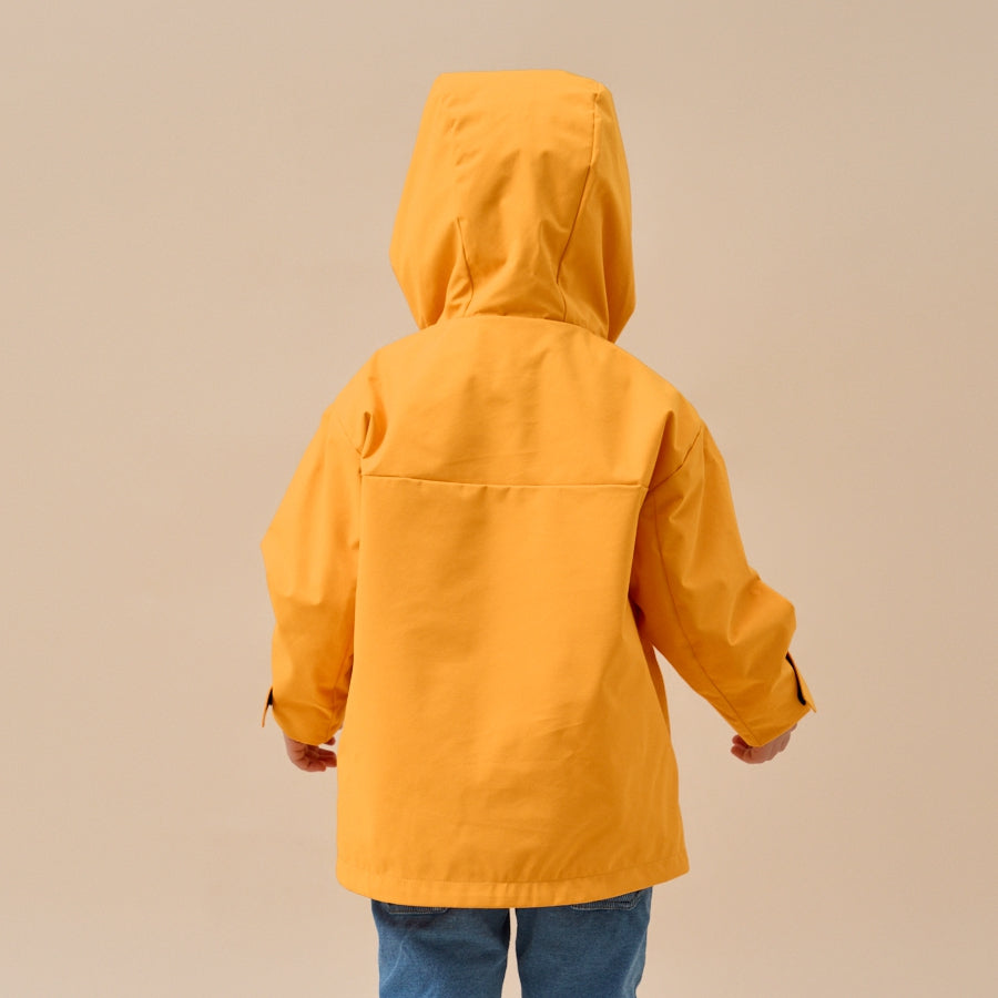 Premium White Duck Down Children’s Waterproof Outdoor Jacket——Yellow - view 7
