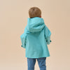 Children’s Waterproof Outdoor Jacket——Cyan - lifestyle view