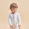 Super Soft Pima Cotton 2-Way Zip Sleep & Play Pajama - Bunny - alternate view