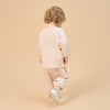Little Plant Super Soft TENCEL Modal & Organic Cotton 2-Piece Pullover & Pants Set - Animal Friends Car - detail view