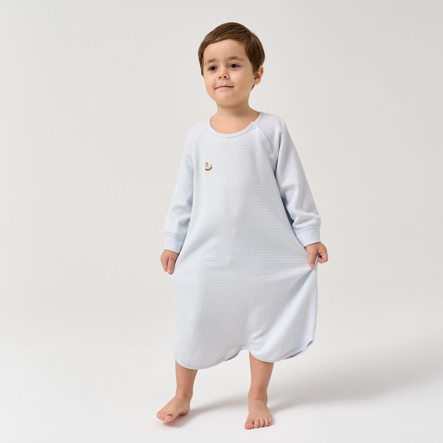 Toddler Boys' 2pc Zip-Up Footie Pajama & Robe Set