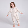 Toddler Girls' TENCEL™ Modal & Organic Cotton Two-Way Zip Pajama - Light Beige