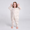 Toddler Girls' TENCEL™ Modal & Organic Cotton Two-Way Zip Pajama - Light Beige
