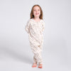 Toddler Girls' TENCEL™ Modal & Organic Cotton Two-Way Zip Pajama - Light Beige