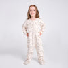 Toddler Girls' TENCEL™ Modal & Organic Cotton Two-Way Zip Pajama - Light Beige