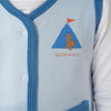 Boys' Soft Lightweight Fleece Vest Top - Blue