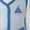 Boys' Soft Lightweight Fleece Vest Top - Blue