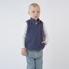 Boys' Teddy Fleece Zip Up Vest - Warm Layering