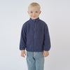 Boys'  Teddy Fleece Zip Front Jacket - Blue