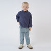 Boys'  Teddy Fleece Zip Front Jacket - Blue