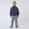 Boys'  Teddy Fleece Zip Front Jacket - Blue